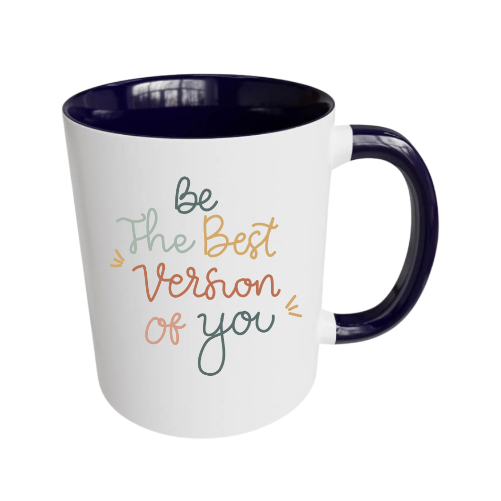 Blue Two Tone Ceramic Mug - Yoli Creations - Topsite SA Blue Two Tone Ceramic Mug - Yoli Creations - Topsite SA