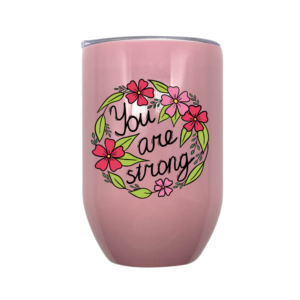 Pink Stainless Steel Gin Tumbler - Yoli Creations - Topsite SA