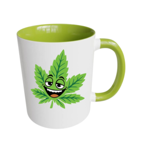 Green Two Tone Creamic Mug - Yoli Creations - Topsite SA