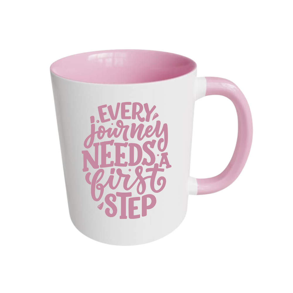 Pink Two Tone Ceramic Mug - Yoli Creations - Topsite SA Pink Two Tone Ceramic Mug - Yoli Creations - Topsite SA